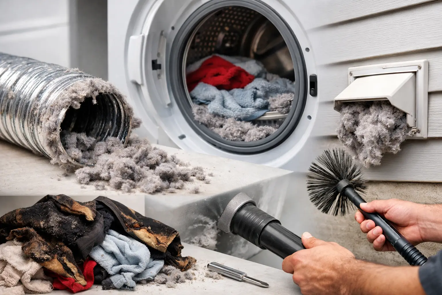 7 Signs Dryer Vent Needs Cleaning