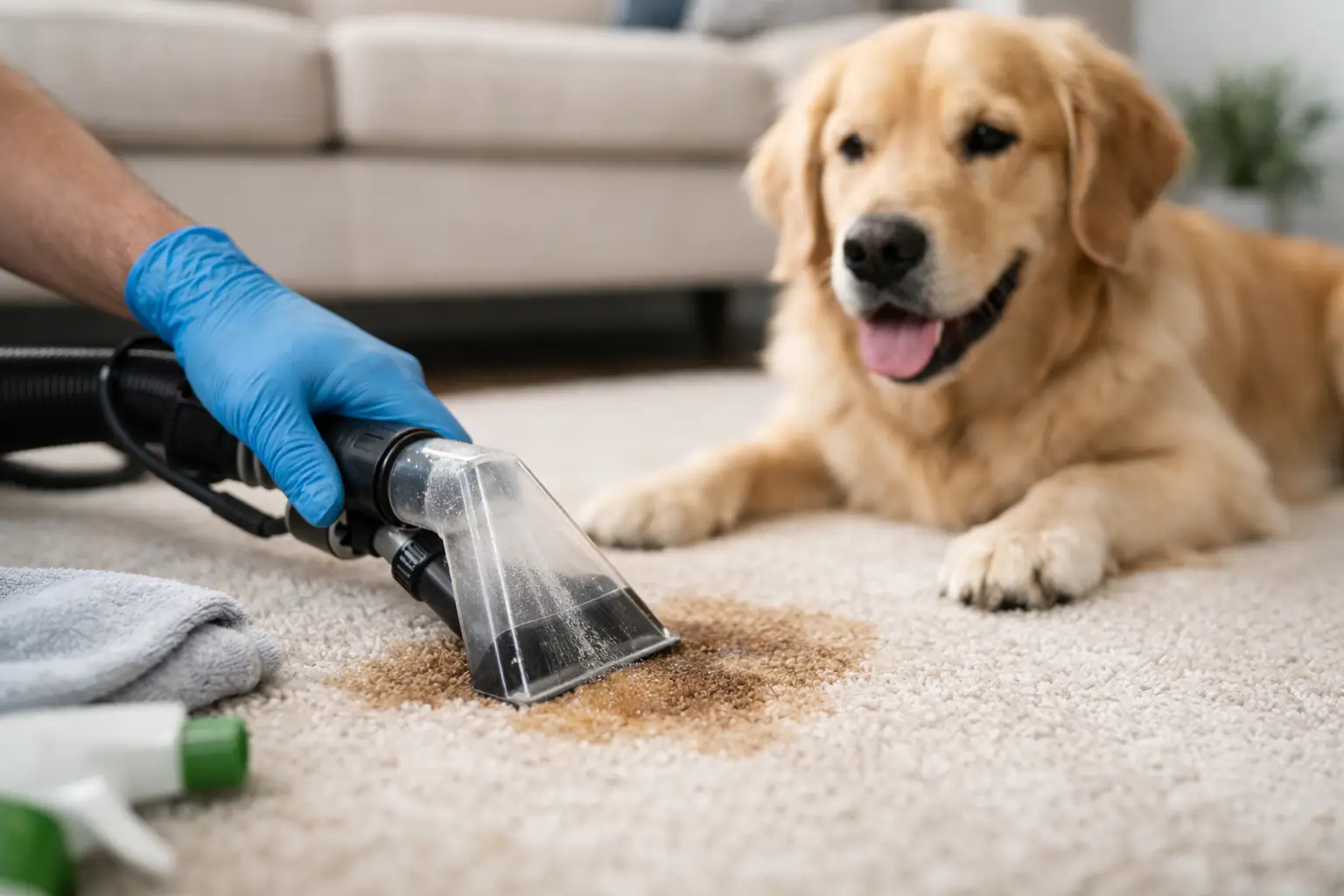 Carpet Cleaning for Pet Stains That Works