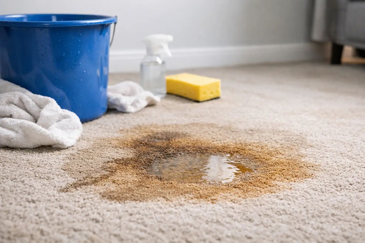 Carpet Stains From Water Damage Explained
