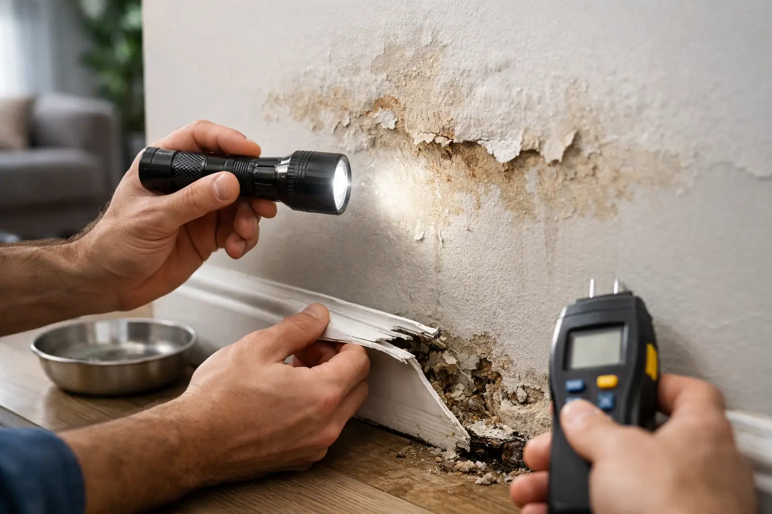 How to Spot Hidden Water Damage Fast