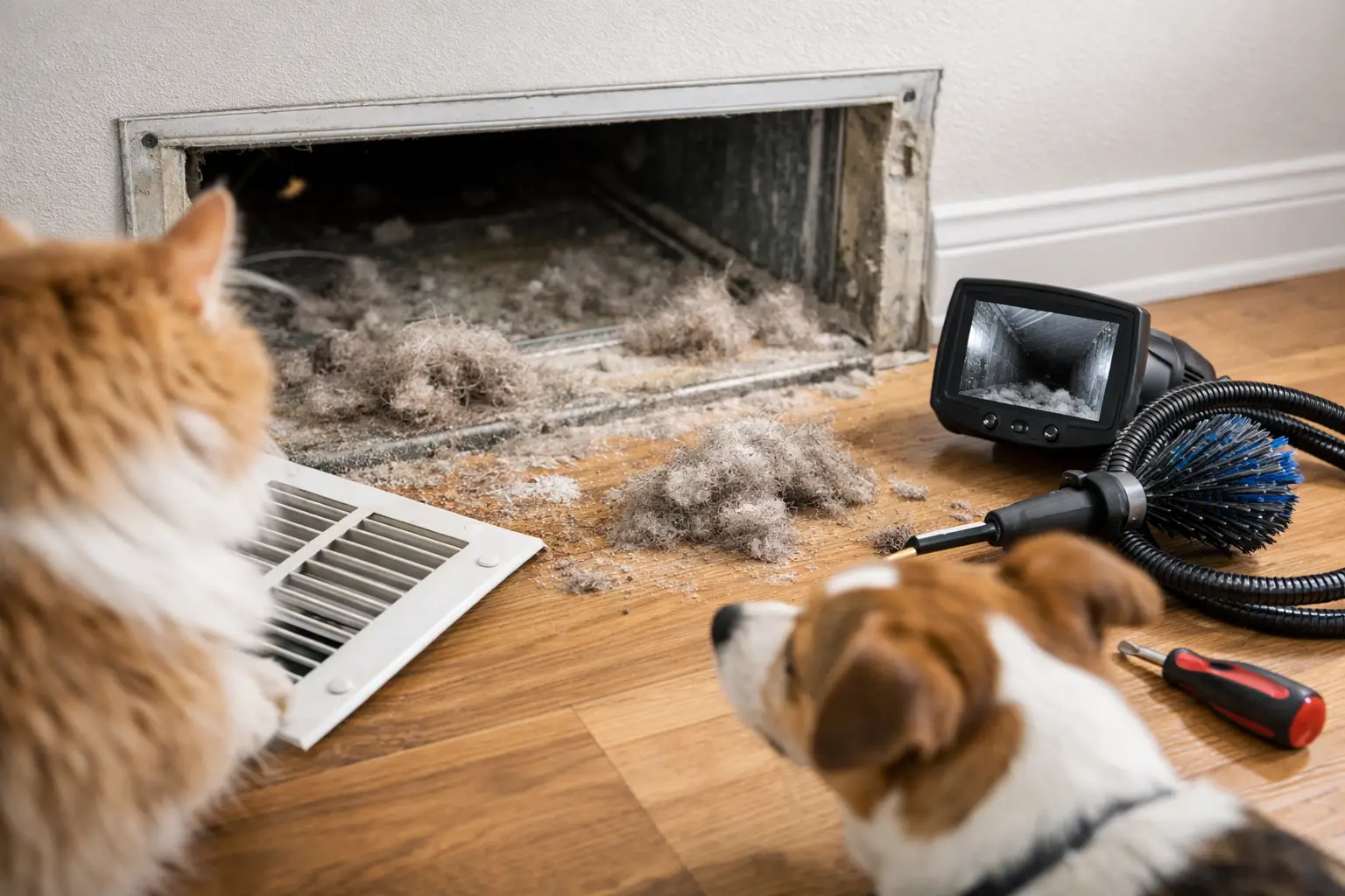 Pet Dander in Air Ducts: What to Do