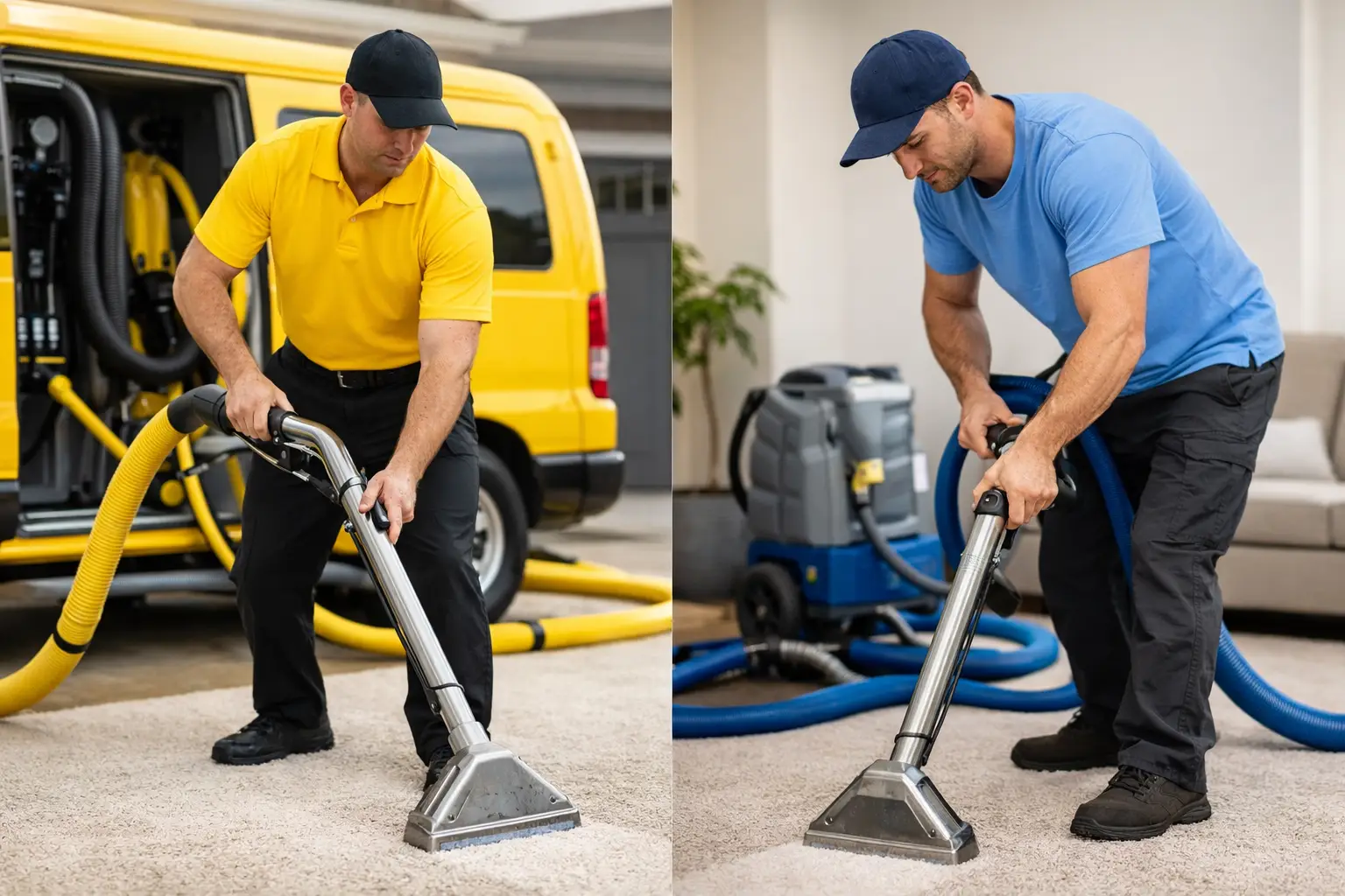 STANLY STEAMER vs Local Carpet Cleaning