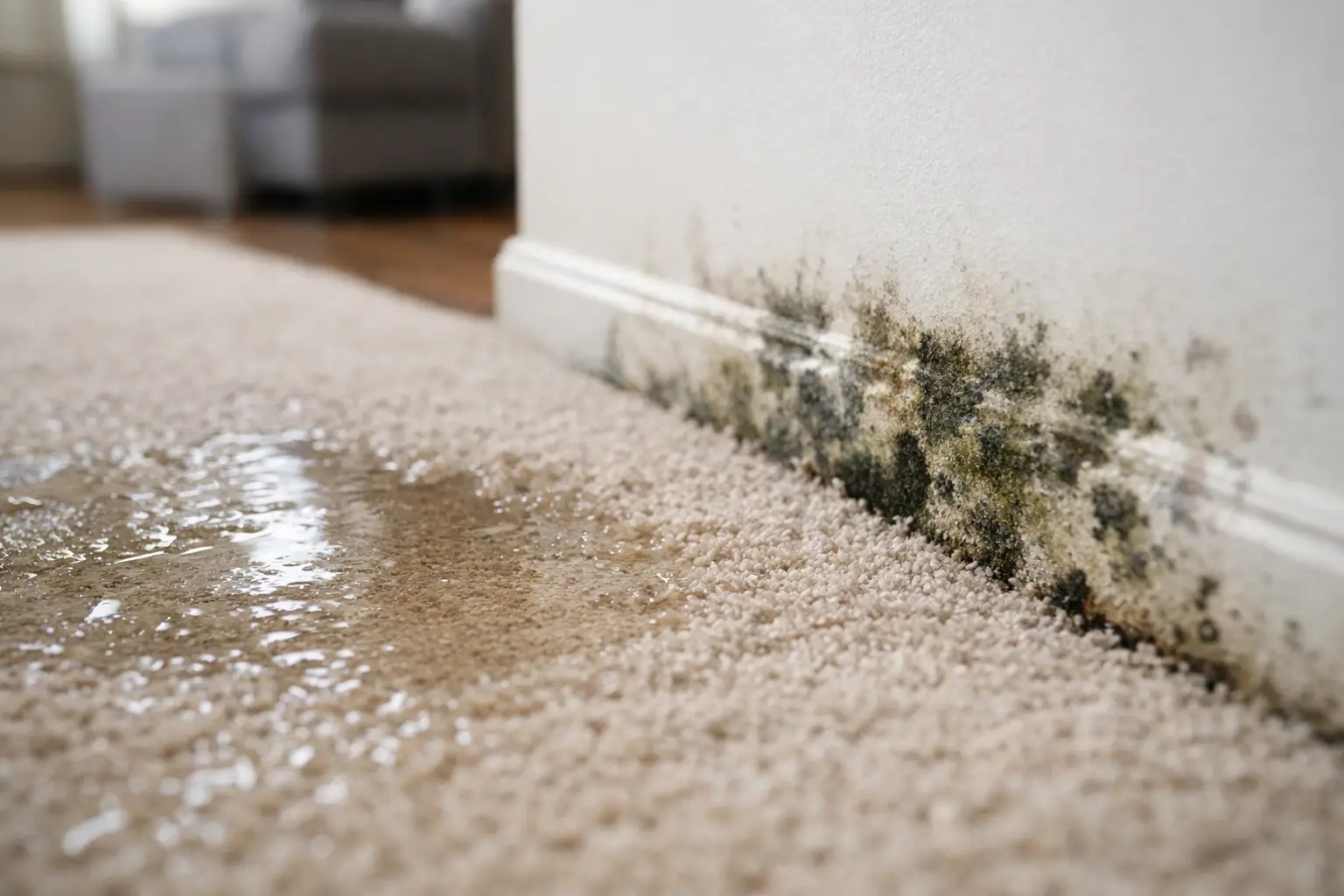 Can Wet Carpet Cause Mold? Yes - Fast