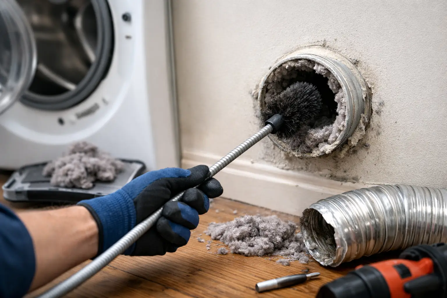 How to Clean Dryer Vents Safely and Thoroughly