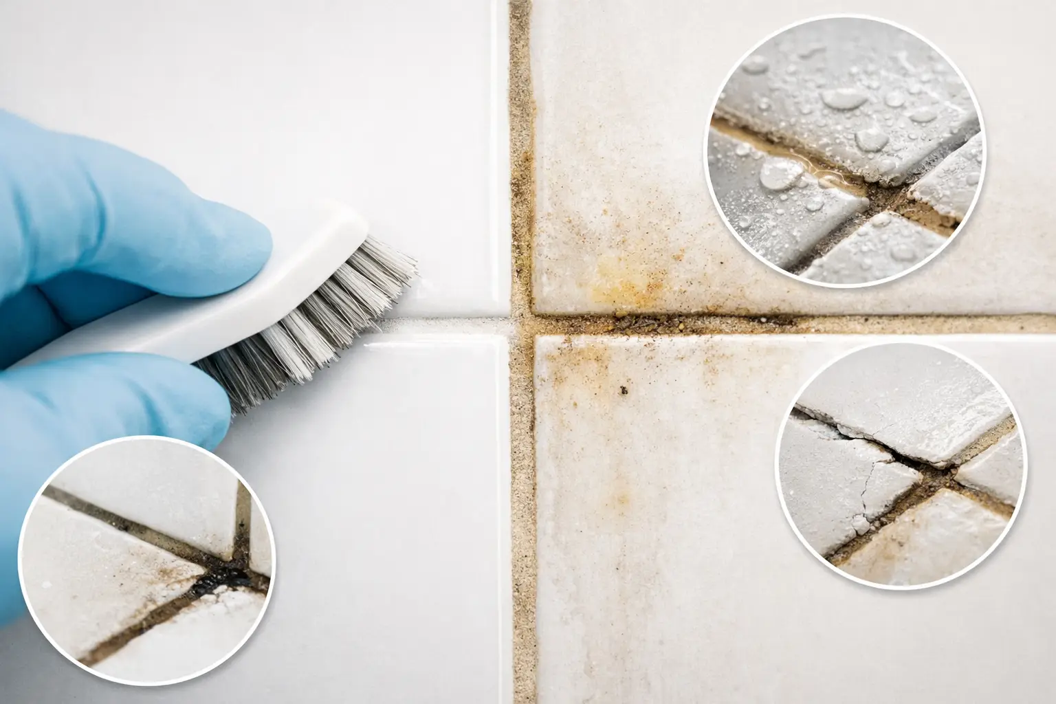 Tile Grout Discoloration Causes Explained