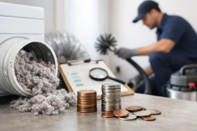 Dryer Vent Cleaning Cost Comparison Made Clear