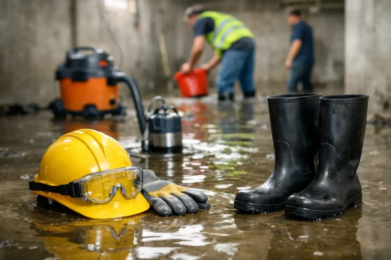 Flooded Basement Cleanup Starts With Safety