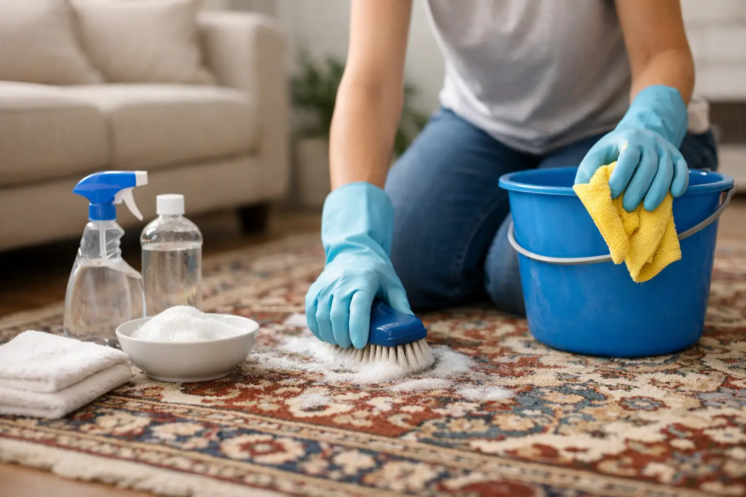 How to Clean a Hadeed Rug Safely at Home