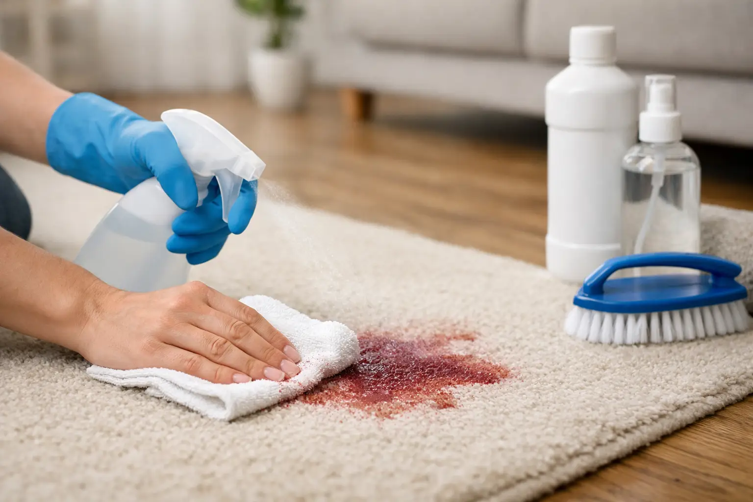 Carpet Stain Removal That Protects Your Floors