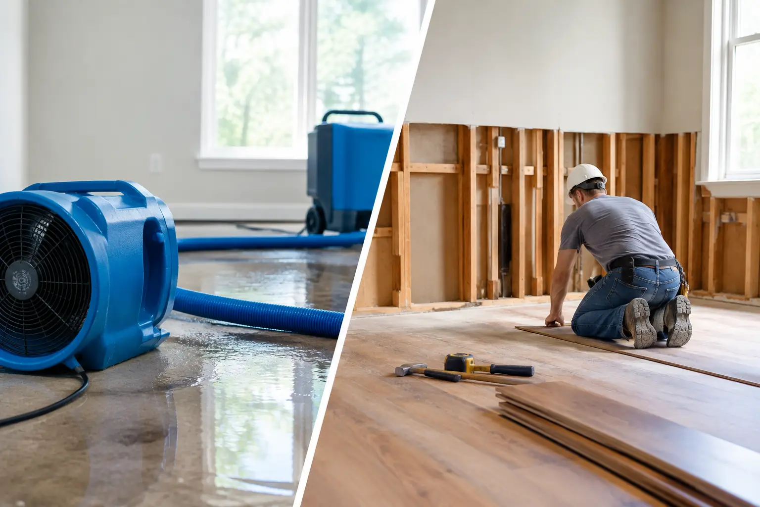 Water Restoration Versus Reconstruction: What Changes?